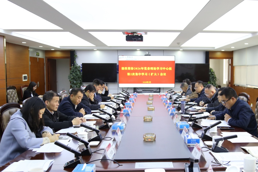 能投股份党委开展理论学习中心组2026年第2次（扩大）学习会议&mdash;&mdash;以正确政绩观引领公司改革转型高质量发展